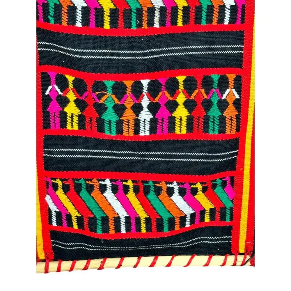 Vintage Hand-Woven Wall Tapestry Artistic Home Decor Timeless 16.5